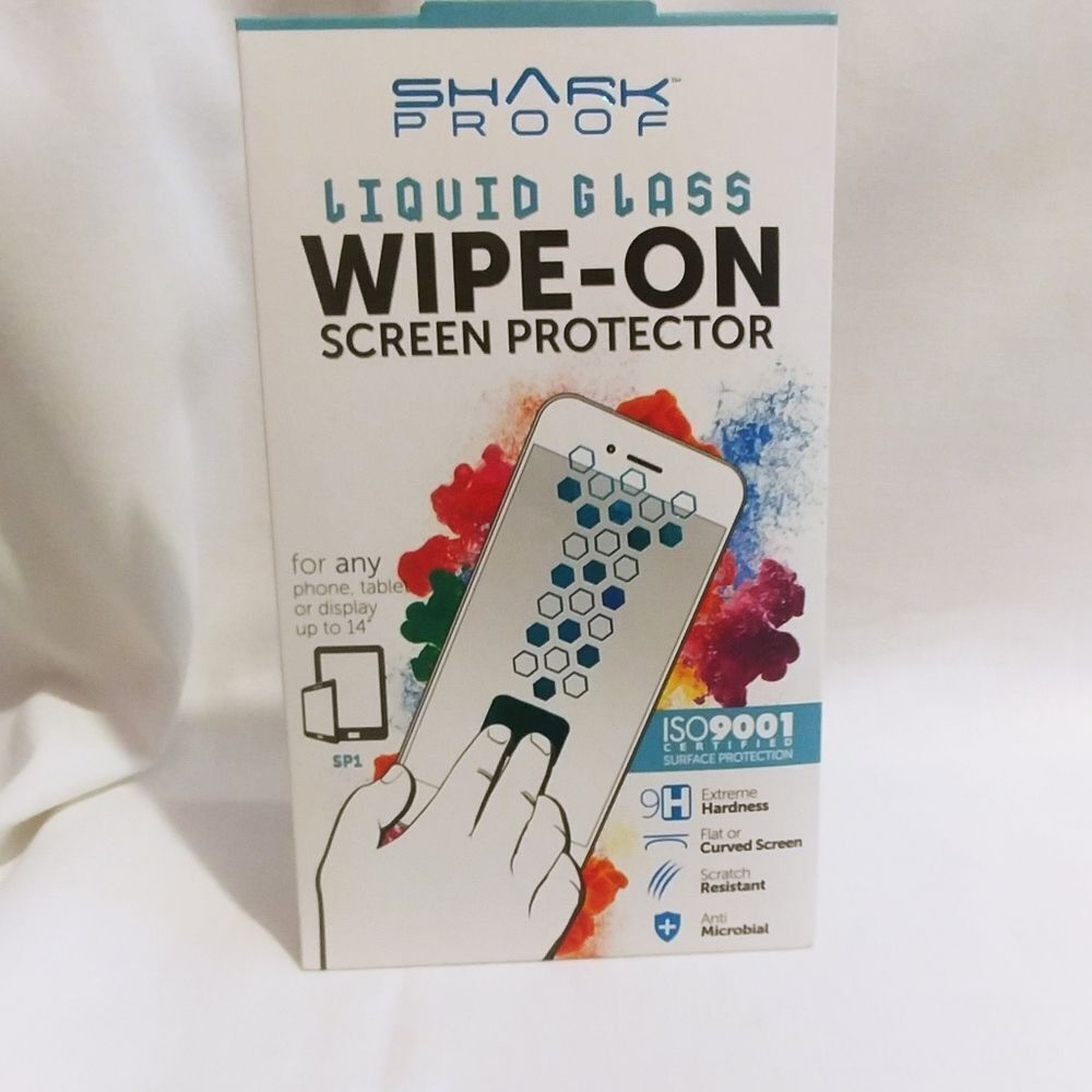 Shark Proof Wipe-On Glass Protection for Screen
